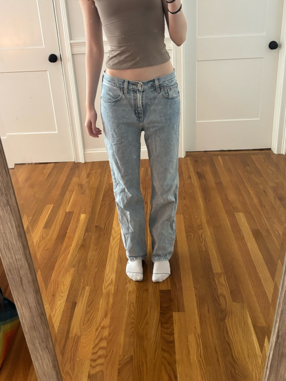 Levi’s low pro straight leg Jean